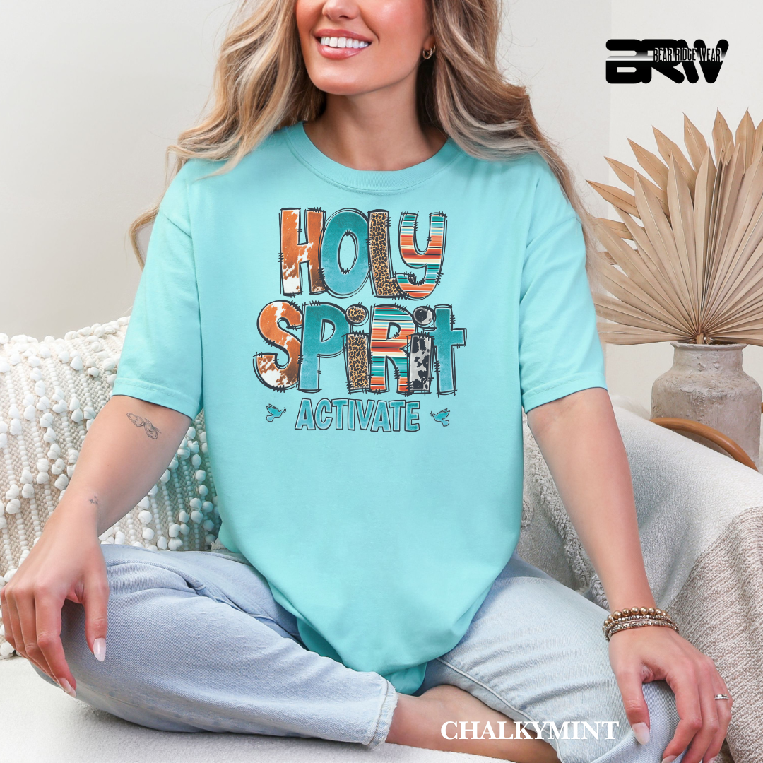 'Holy Spirit Activate' Faith Tee