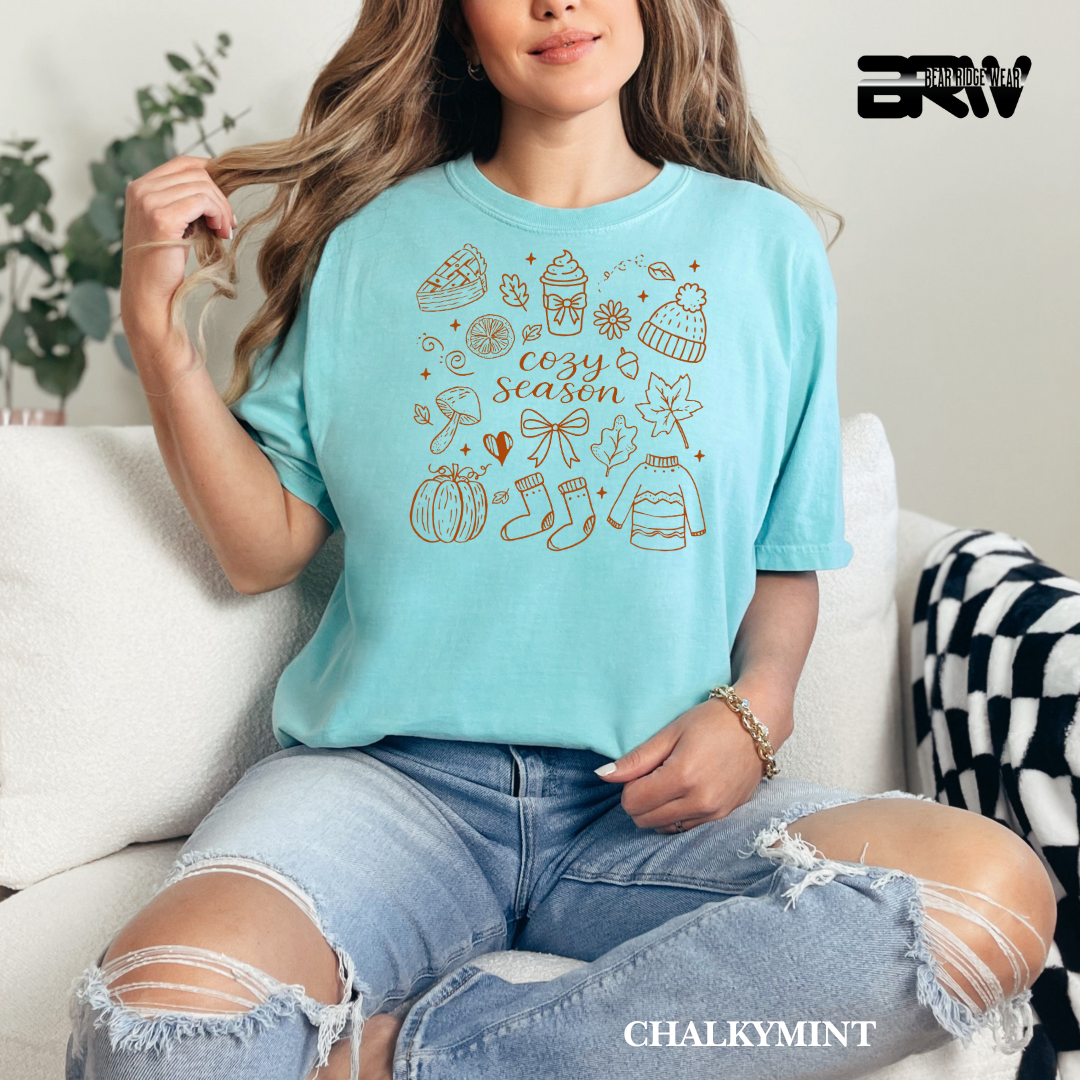 'Cozy Season Fall' Fall Tee