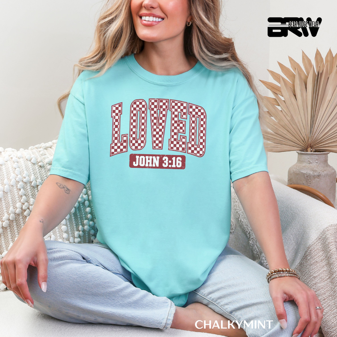 'Loved John 3-16' Faith Tee