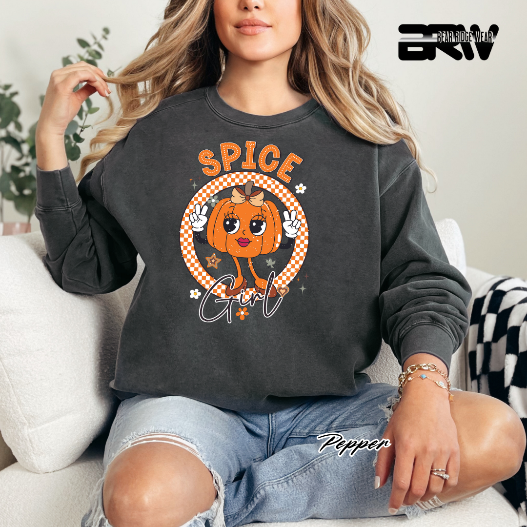 'Spice Girl' Fall Crewneck Sweatshirt