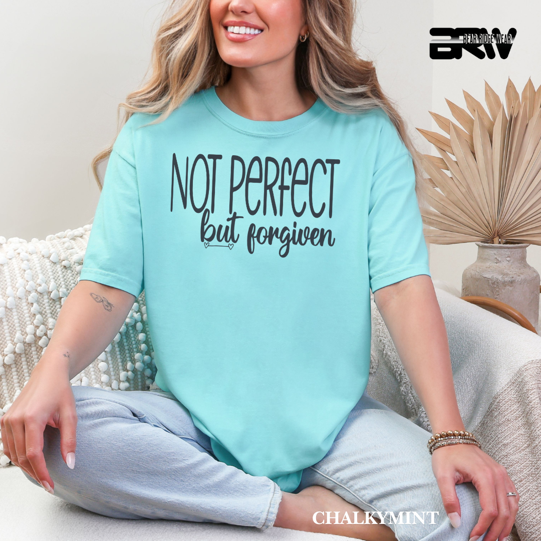 'Not Perfect But Forgiven' Faith Tee