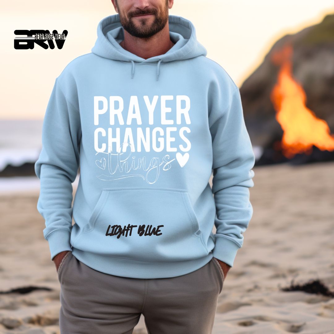 'Prayer Changes Things' Faith Hoodie