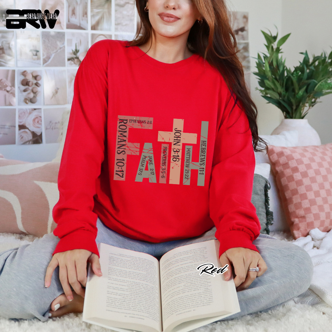 'Faith' Old Long-Sleeve Tee