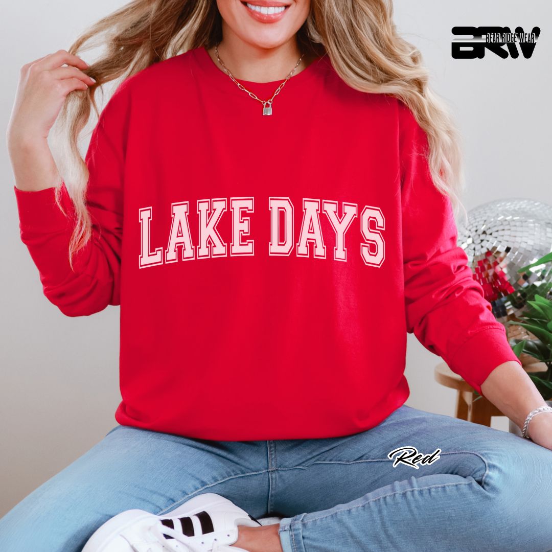 'Lake Days' Summer Long Sleeve Tee