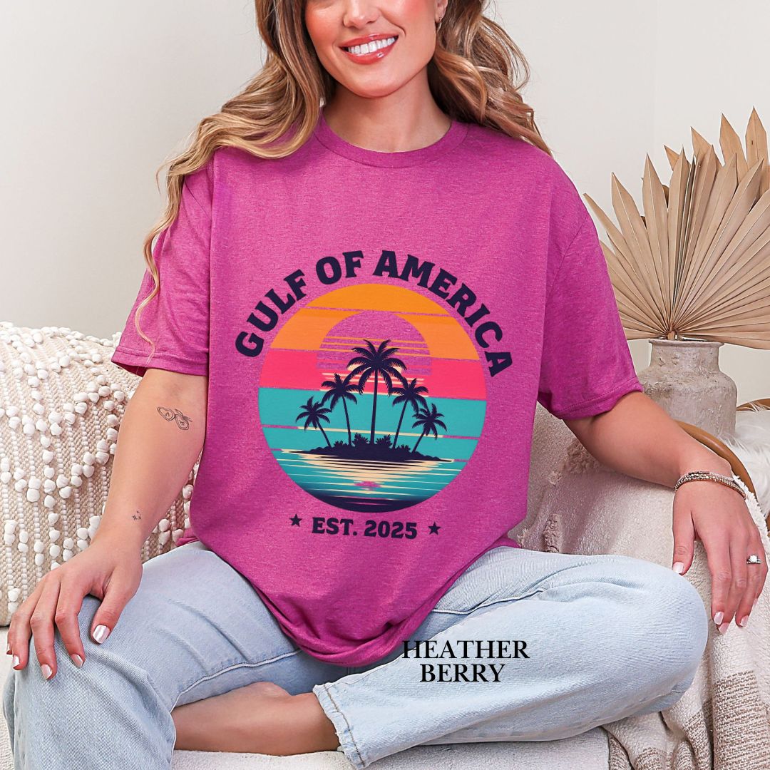 'Gulf Of America-Est. 2025'  Summer Tee