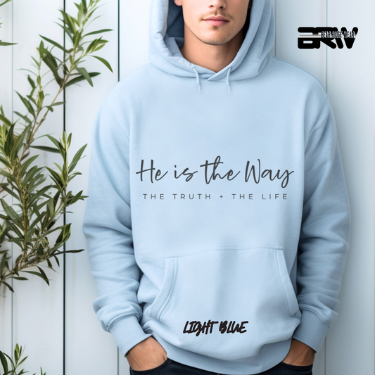 'He Is The Way The Truth, The Life' Faith Hoodie