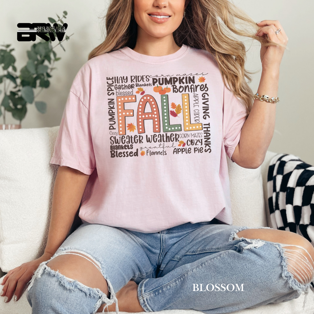 'Fall Hay Rides etc' Fall Tee