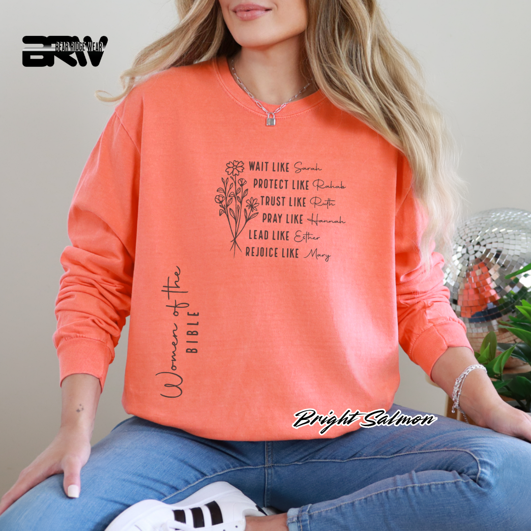 'Women of the Bible' Long-Sleeve Faith Tee