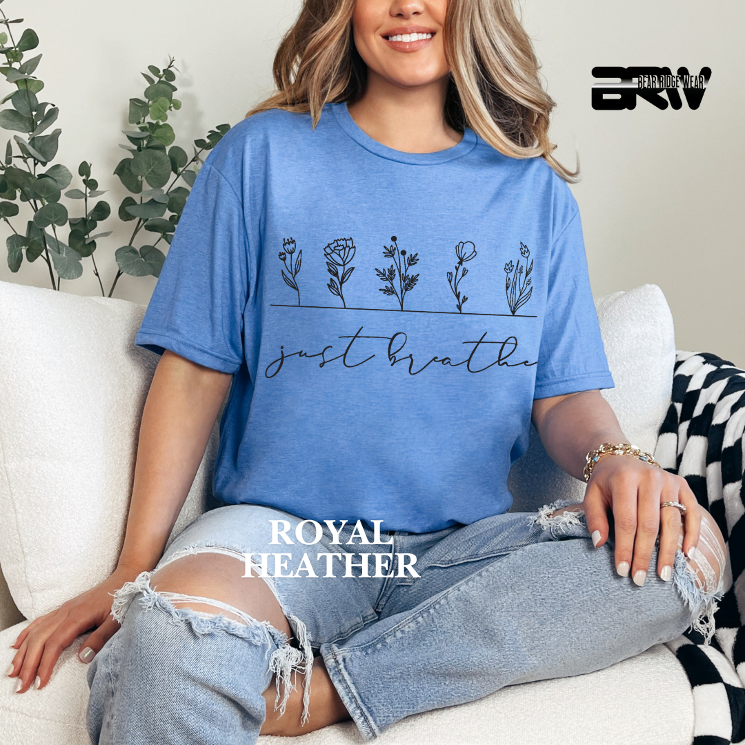 "Just Breathe" Tee