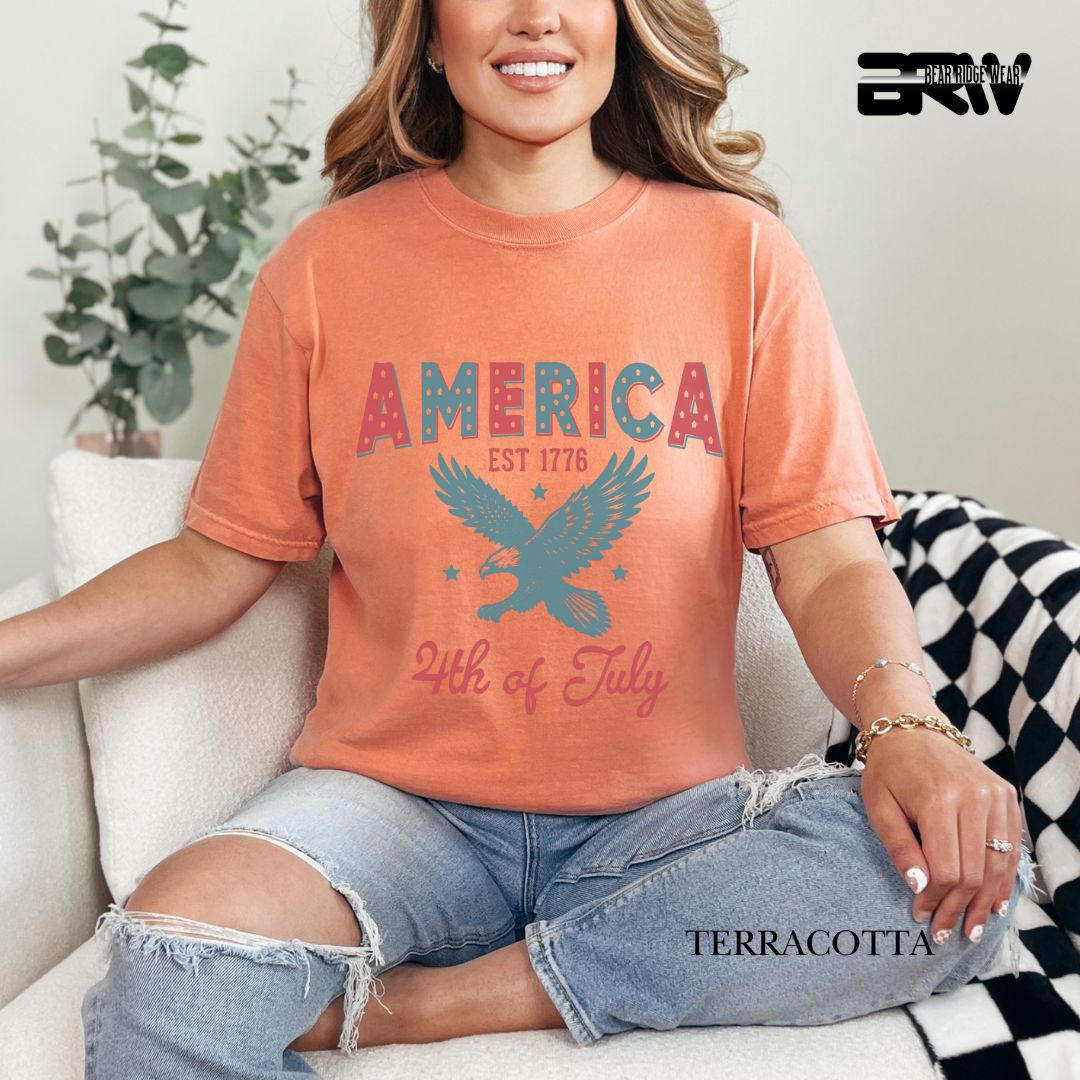America 1776- Patriotic Tee