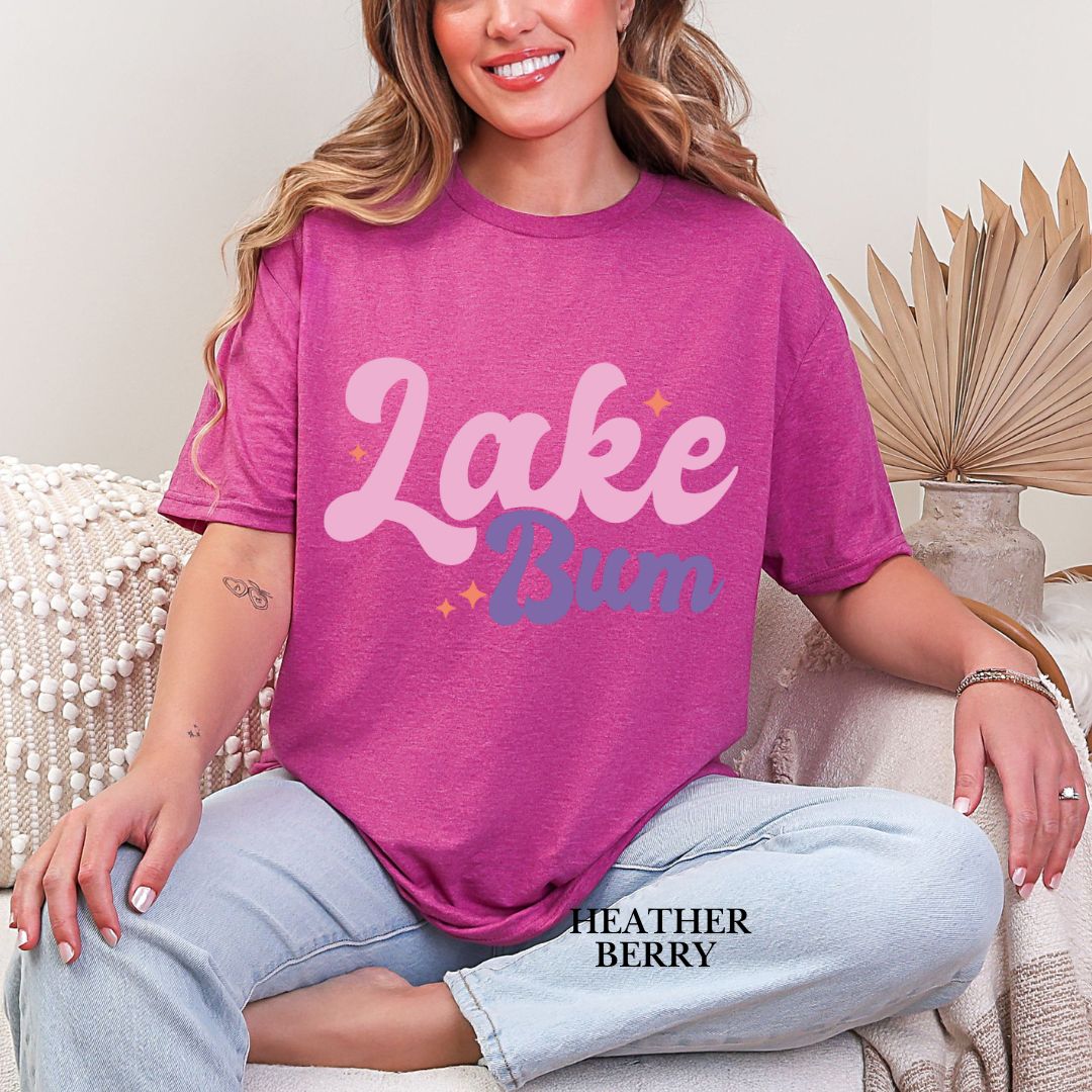 'Lake Bum'  Summer Tee