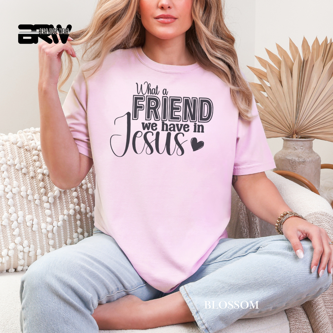 'What A Friend We Have In Jesus' Faith Tee