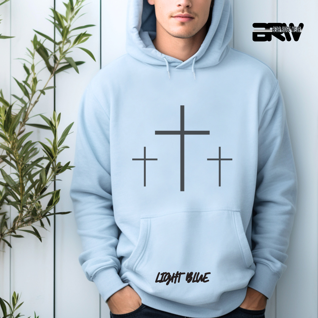 'Three Cross' Faith Hoodie