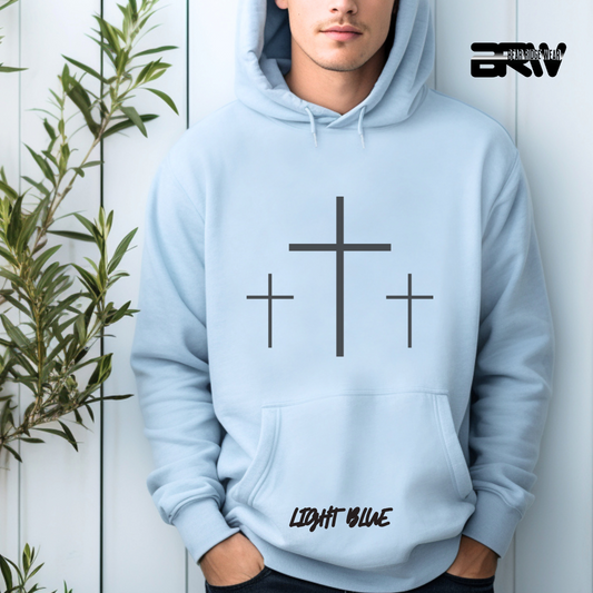 'Three Cross' Faith Hoodie