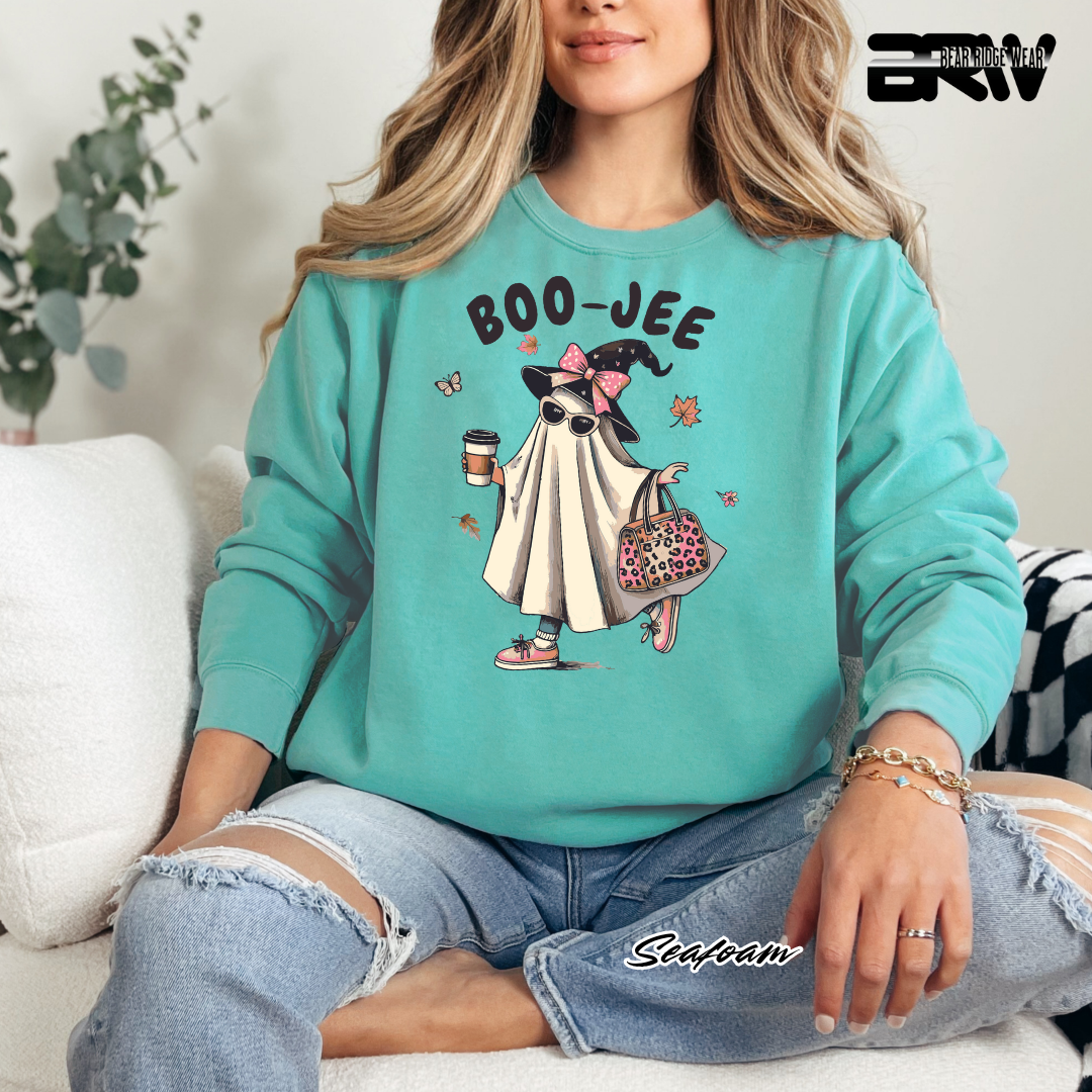 'Boujee With Purse' Fall Crewneck Sweatshirt