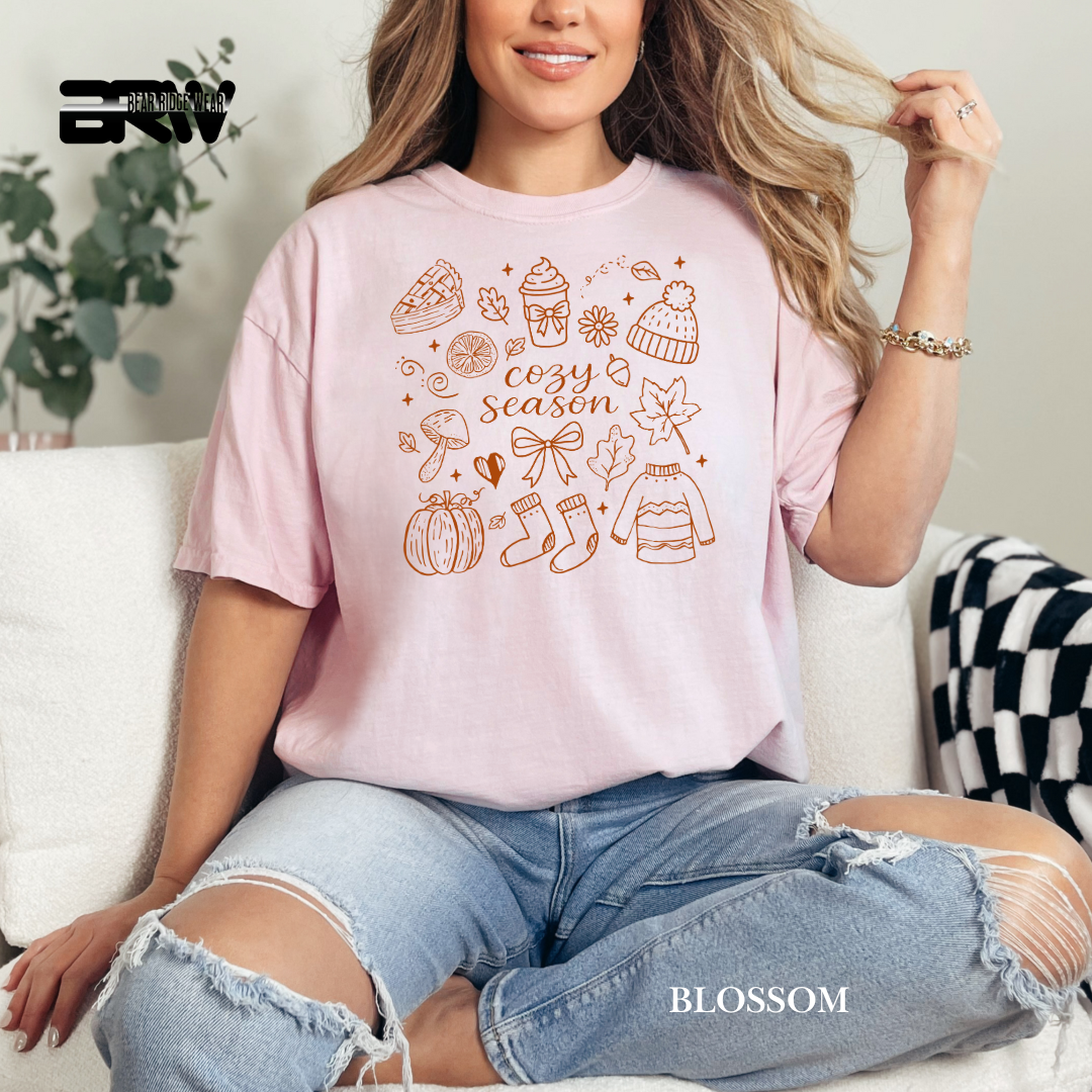 'Cozy Season Fall' Fall Tee
