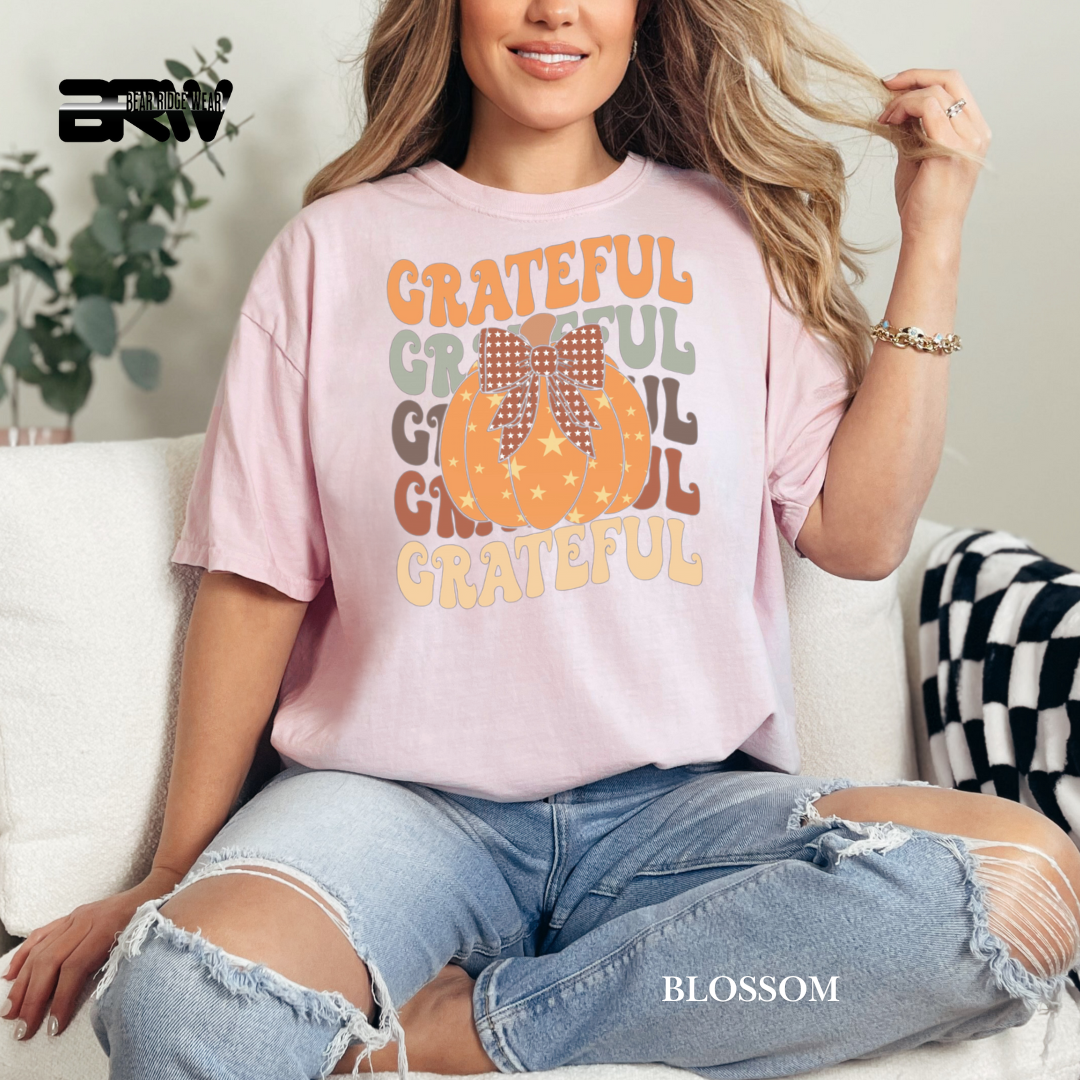 'Grateful Pumpkin' Fall Tee