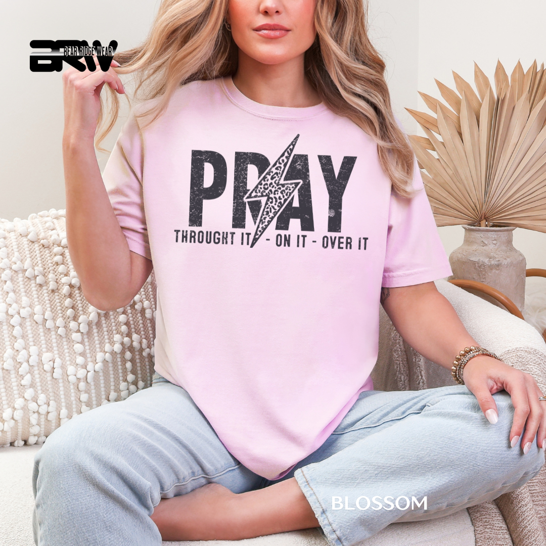 'Pray-Thought it On It' Faith Tee