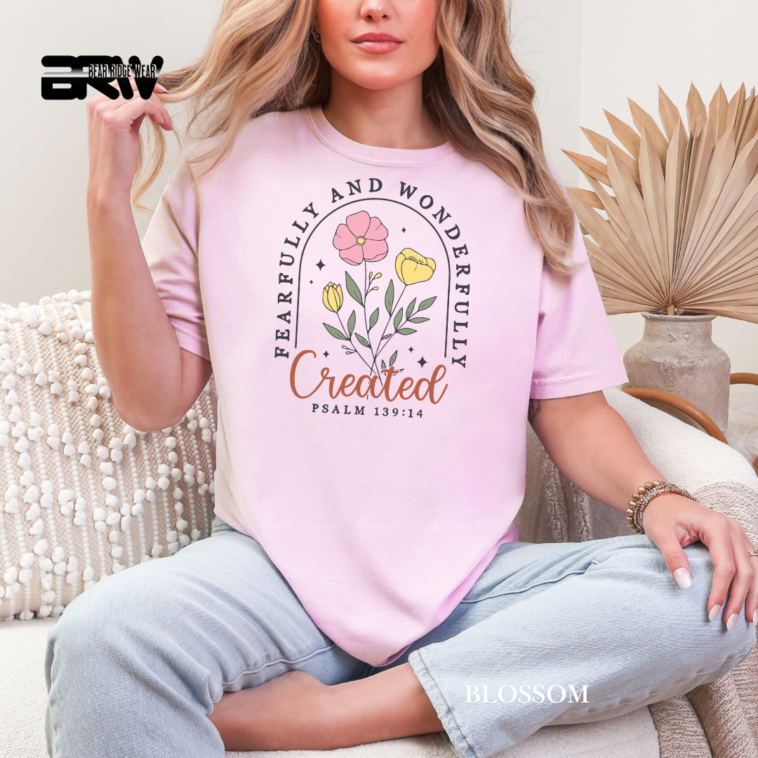 'Fearfully Created' Faith Tee