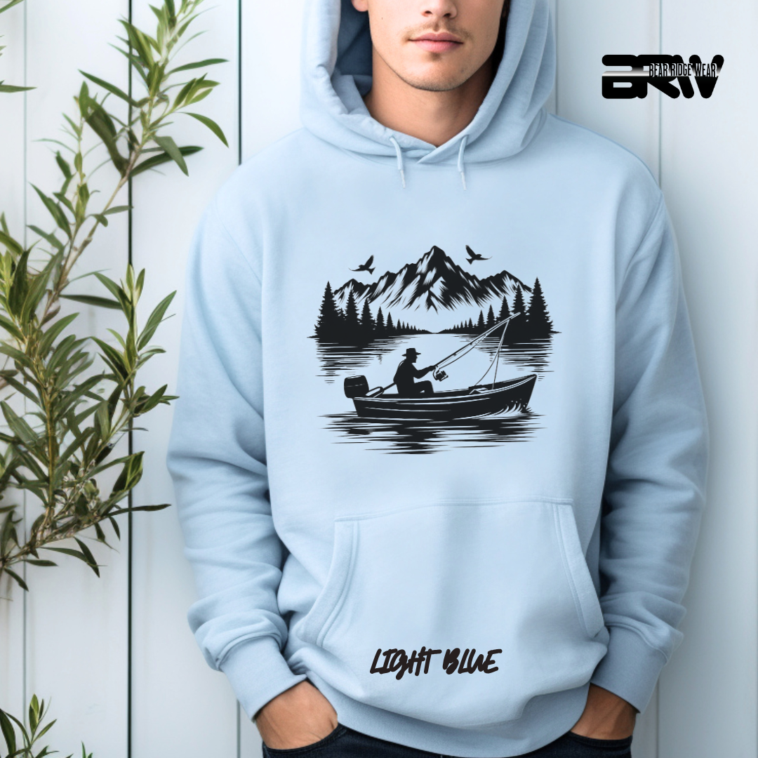 'Boat in a Lake' Hoodie