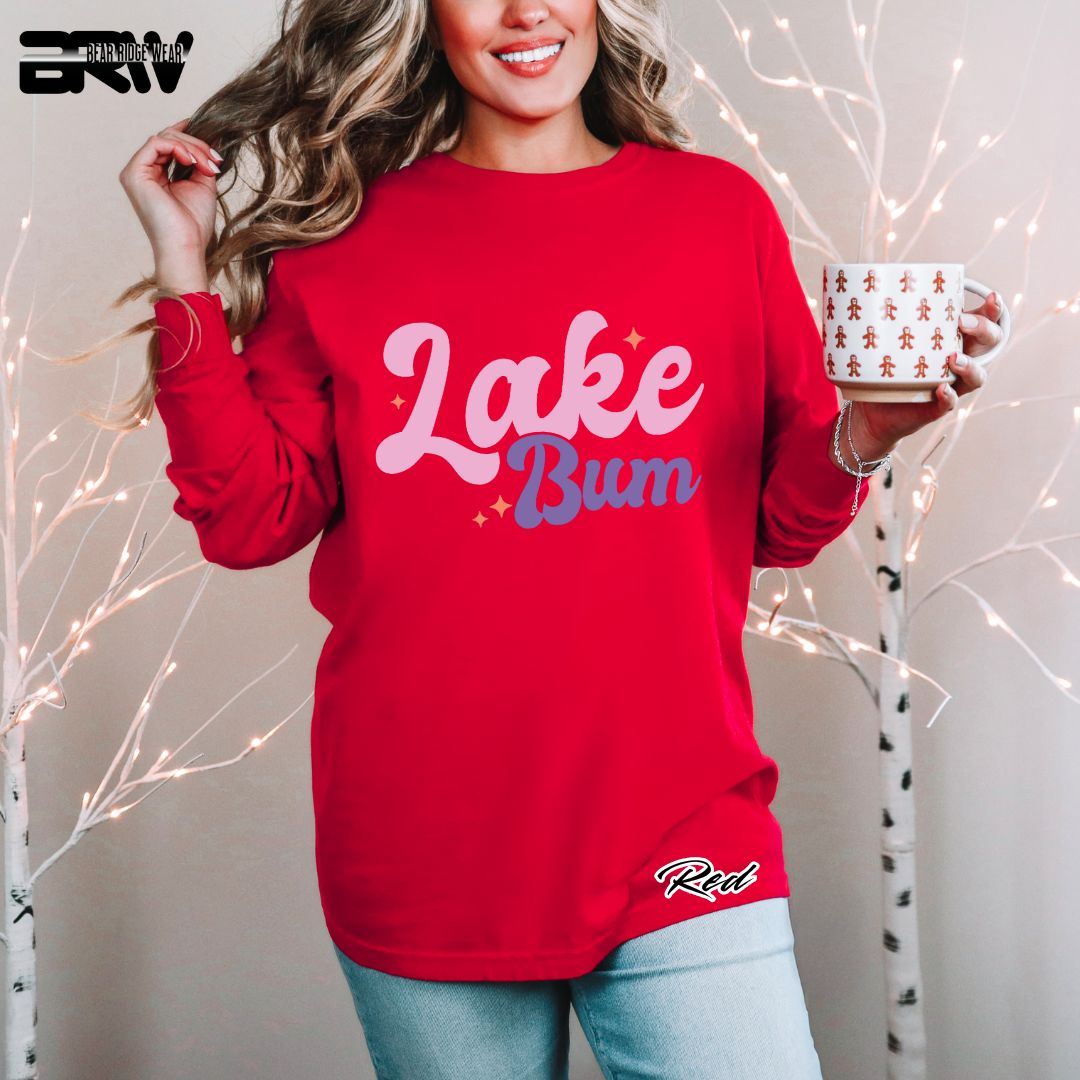 'Lake Bum' Summer Long Sleeve Tee