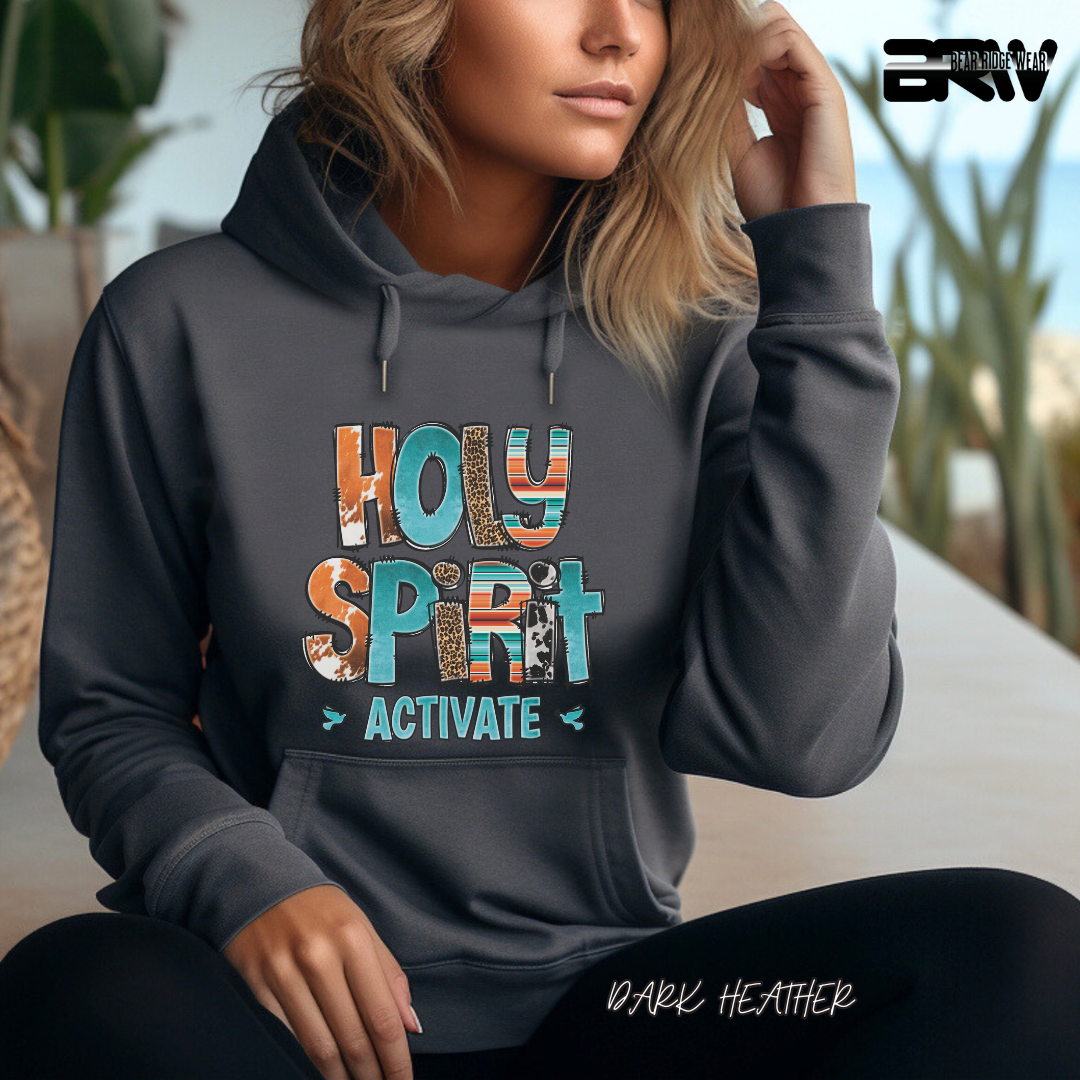'Holy Spirit Activate' Faith Hoodie