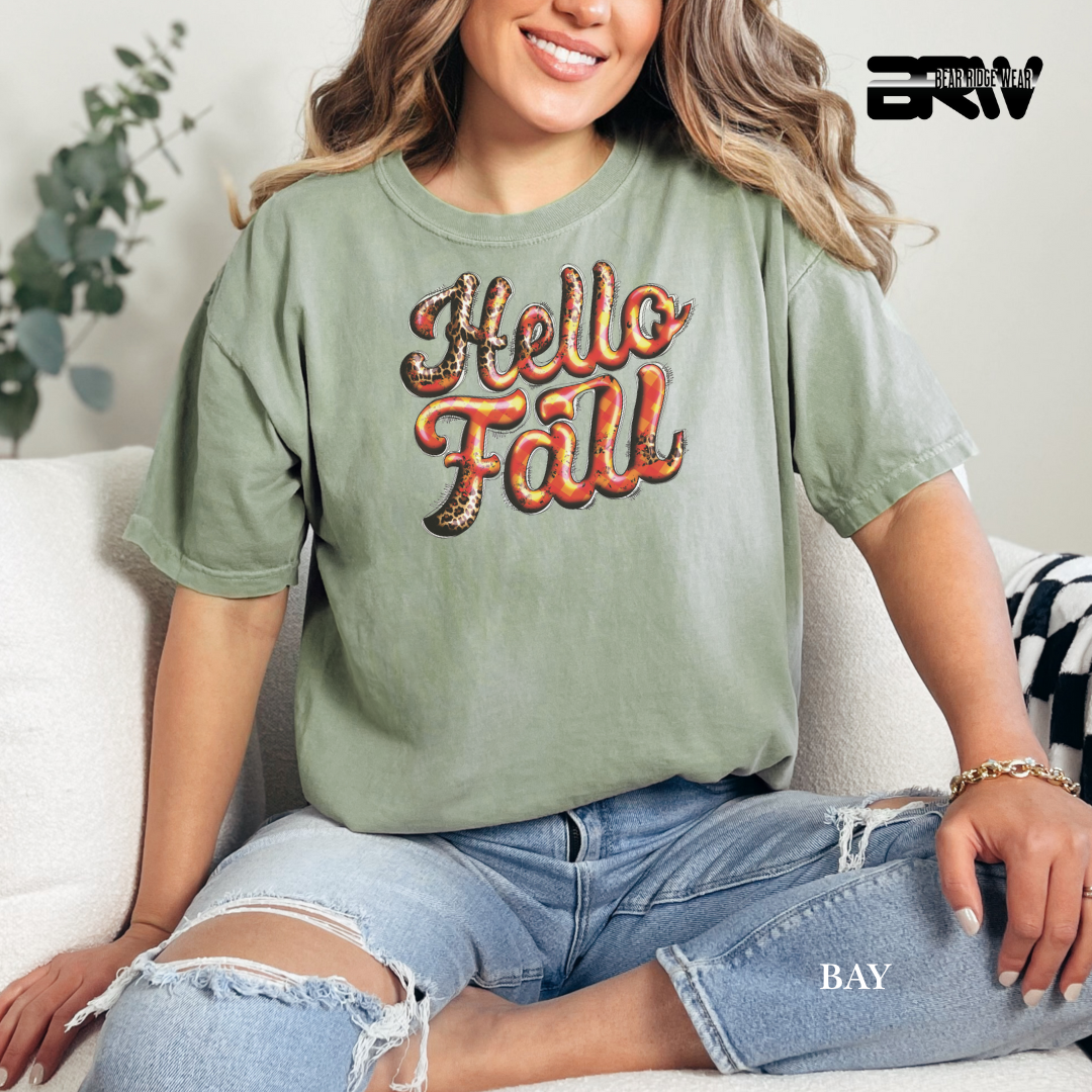 'Hello Fall' Fall Tee