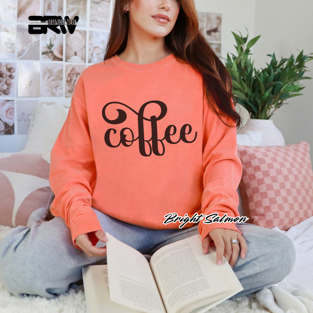 'Coffee' Long-Sleeve Tee