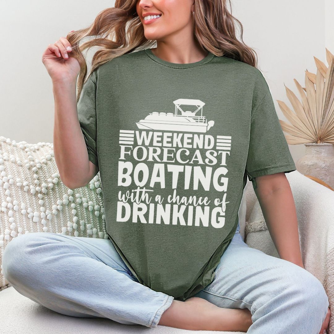 'Weather Forecast-Boating'  Summer Tee