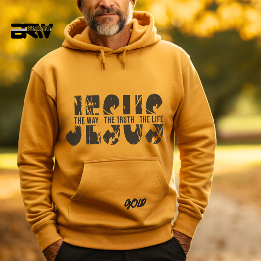 'Jesus The Way, The Truth, The Life' Faith Hoodie