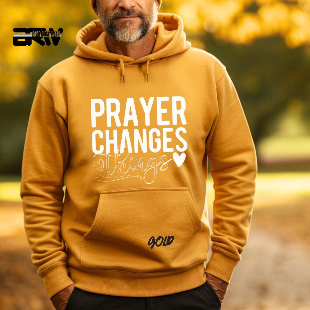 'Prayer Changes Things' Faith Hoodie