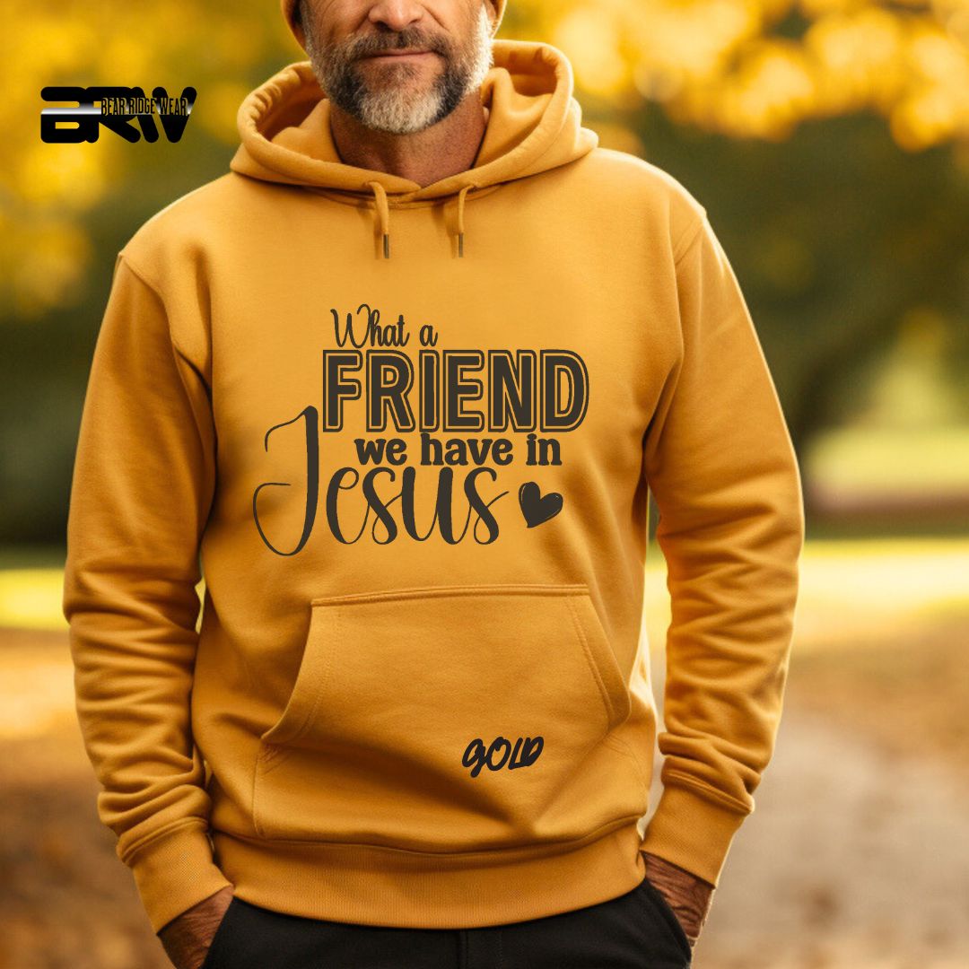 'What A Friend We Have In Jesus' Faith Hoodie