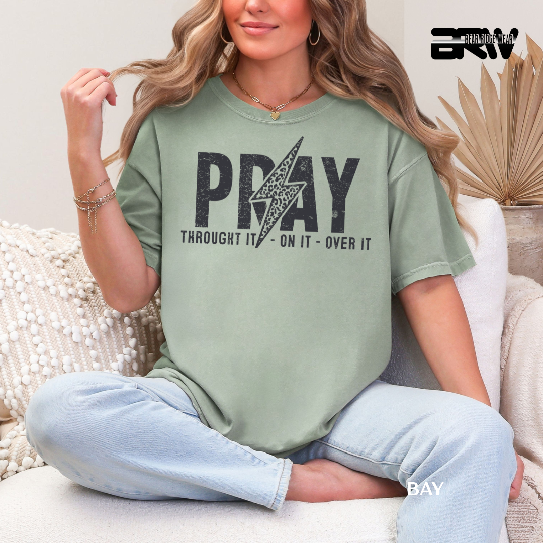 'Pray-Thought it On It' Faith Tee