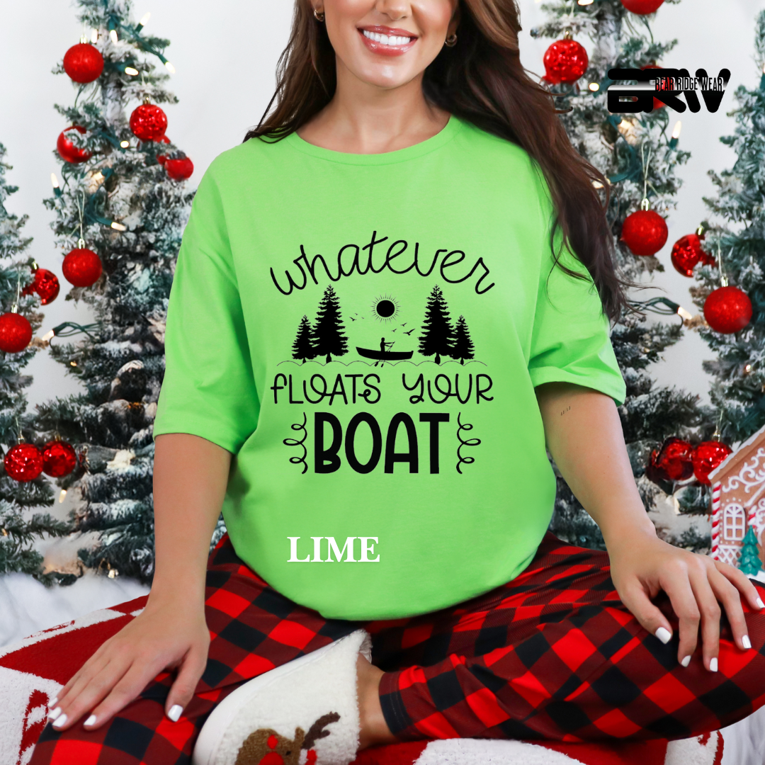 "Whatever Floats Your Boat" Graphic Tee