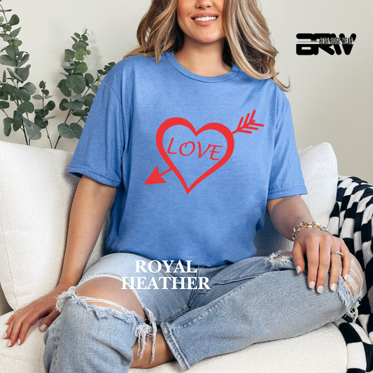 'Heart Pierced by an Arrow' Tee