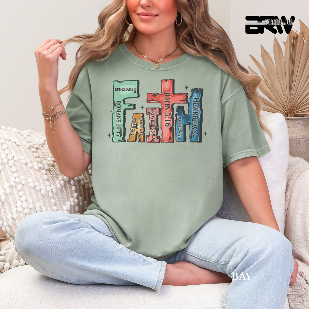 'Faith-Retro' Faith Tee