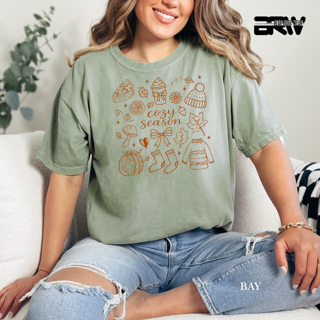 'Cozy Season Fall' Fall Tee