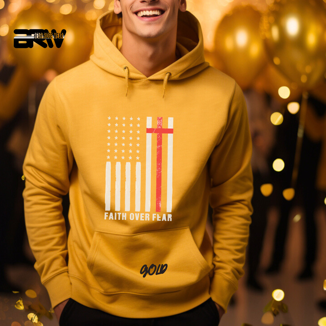 'Faith Over Fear' Faith Hoodie