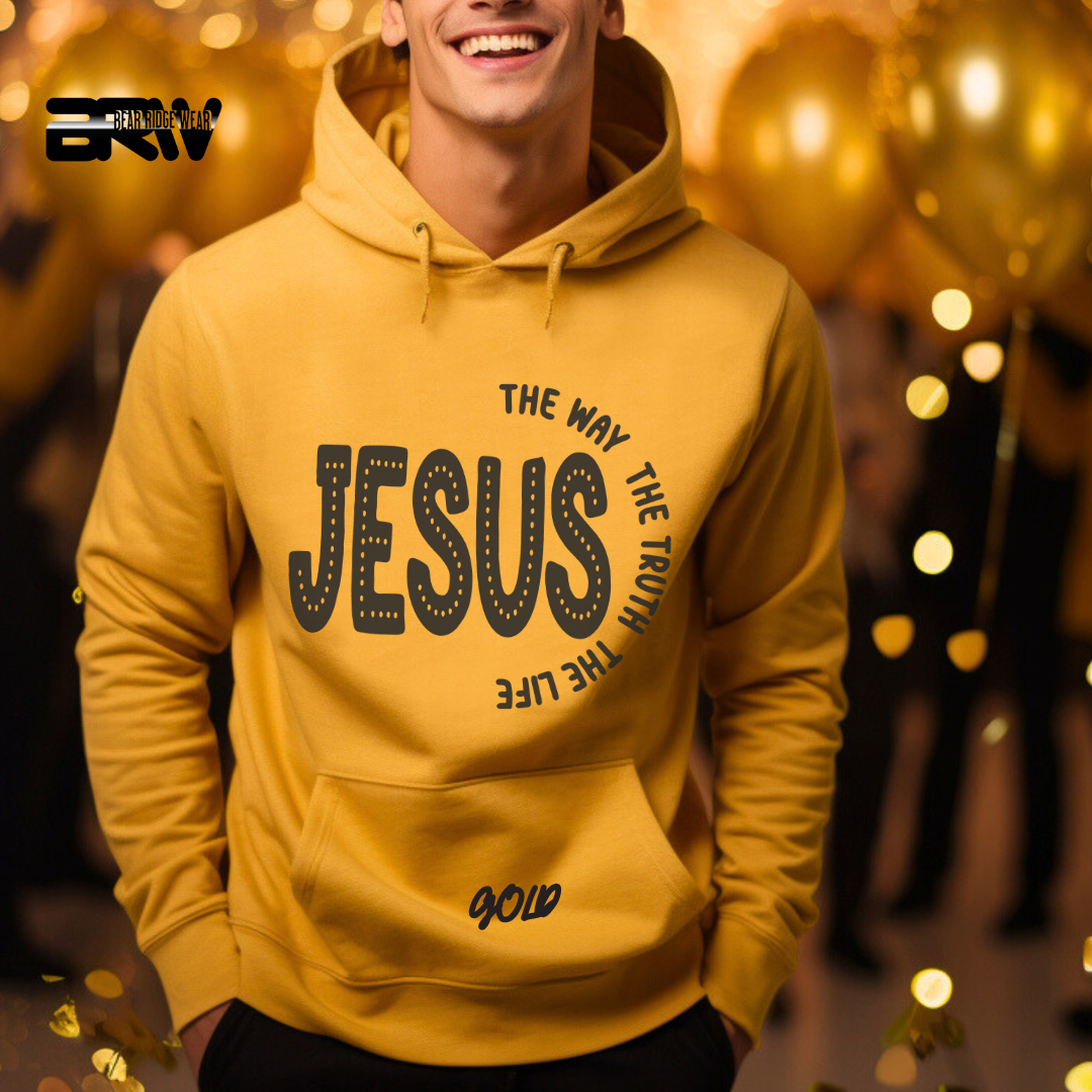'Jesus The Way, The Truth, The Life' Faith Hoodie