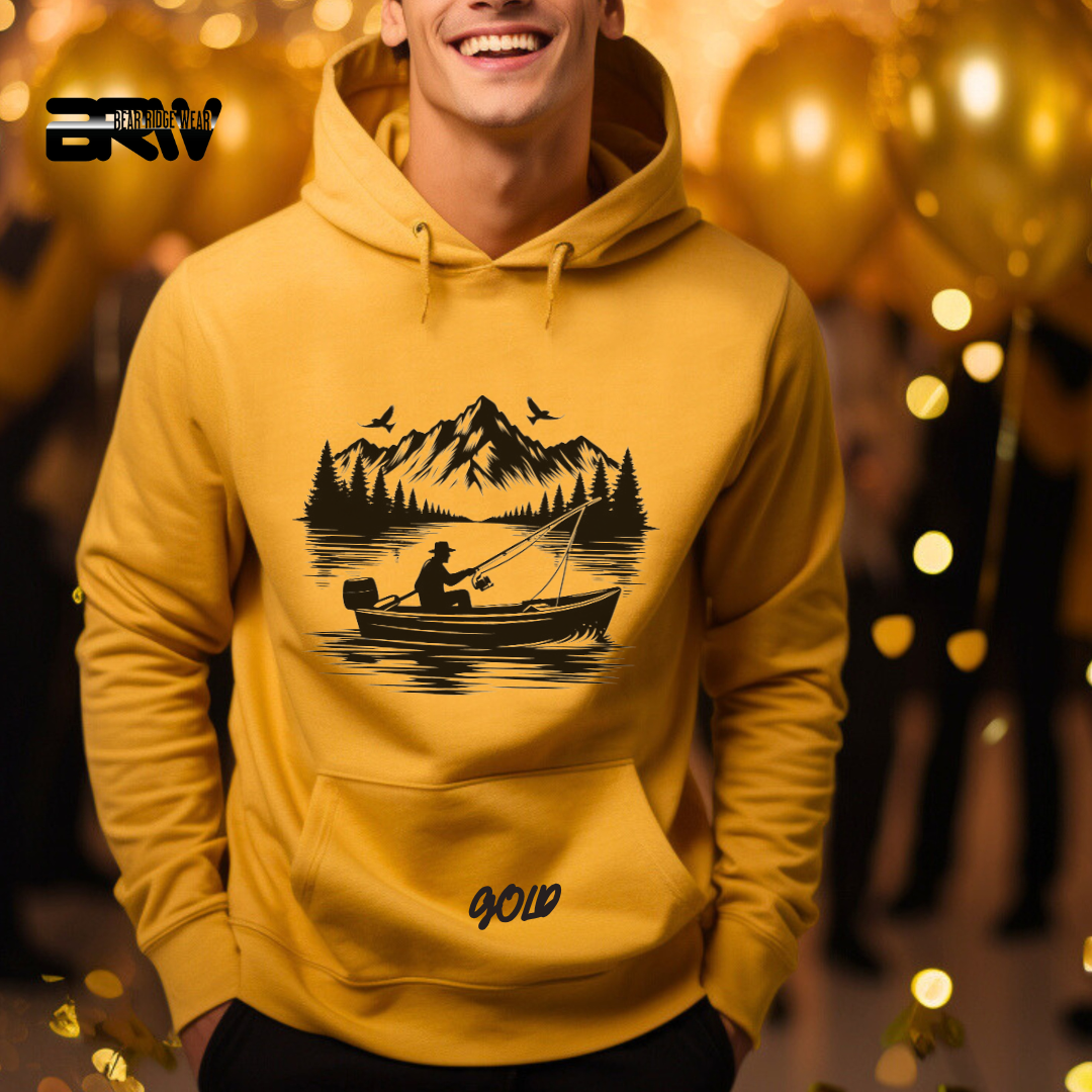 'Boat in a Lake' Hoodie