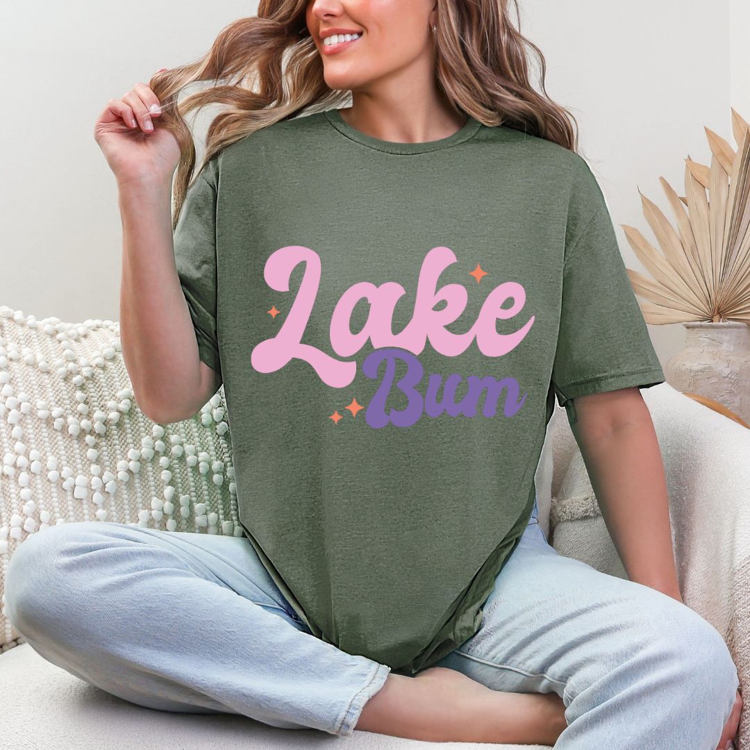 'Lake Bum'  Summer Tee