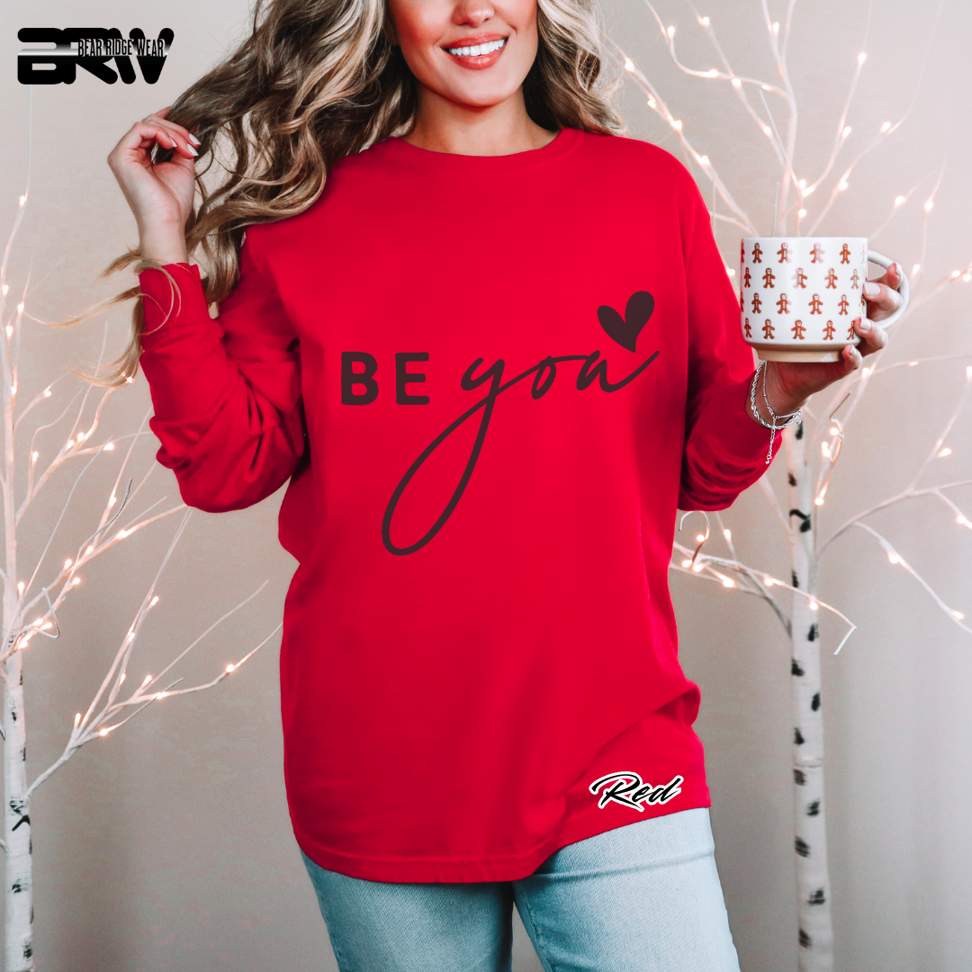 'Be You' Long-Sleeve Tee