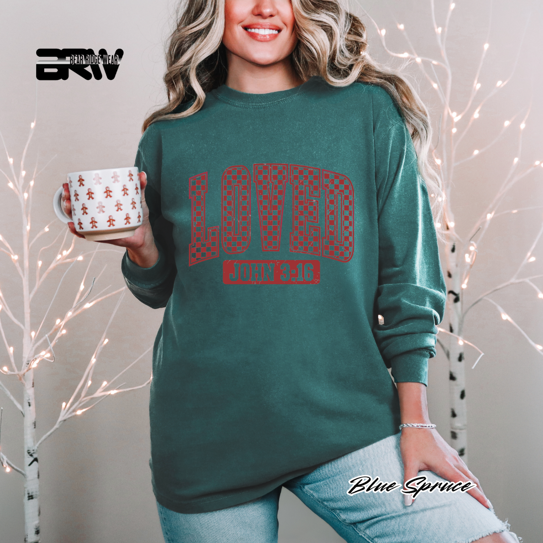 'Loved' Faith Long-Sleeve Tee