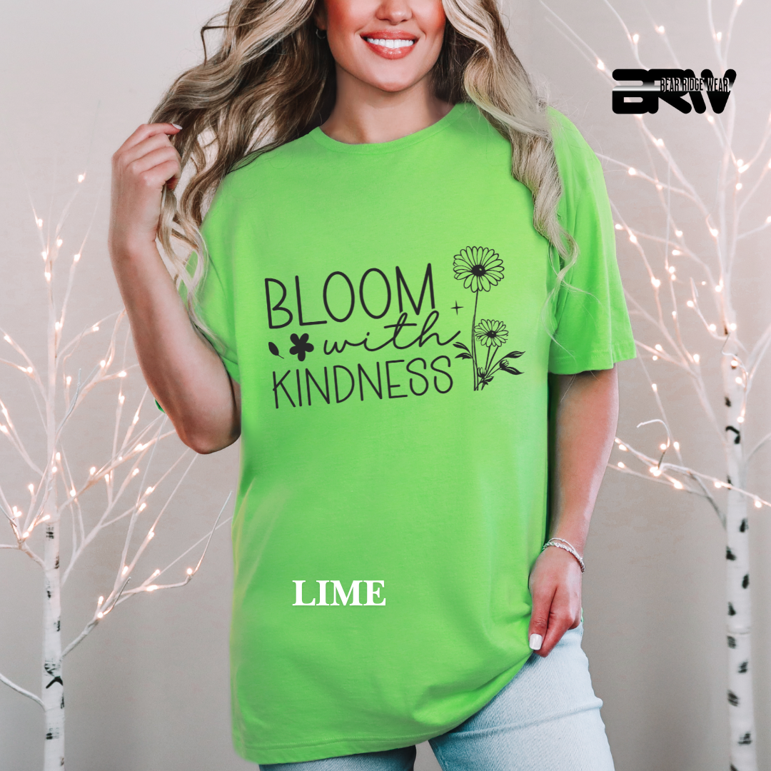 'Bloom with Kindness' Tee