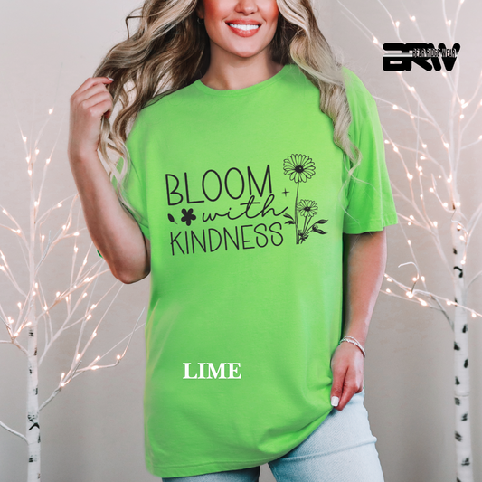 'Bloom with Kindness' Tee