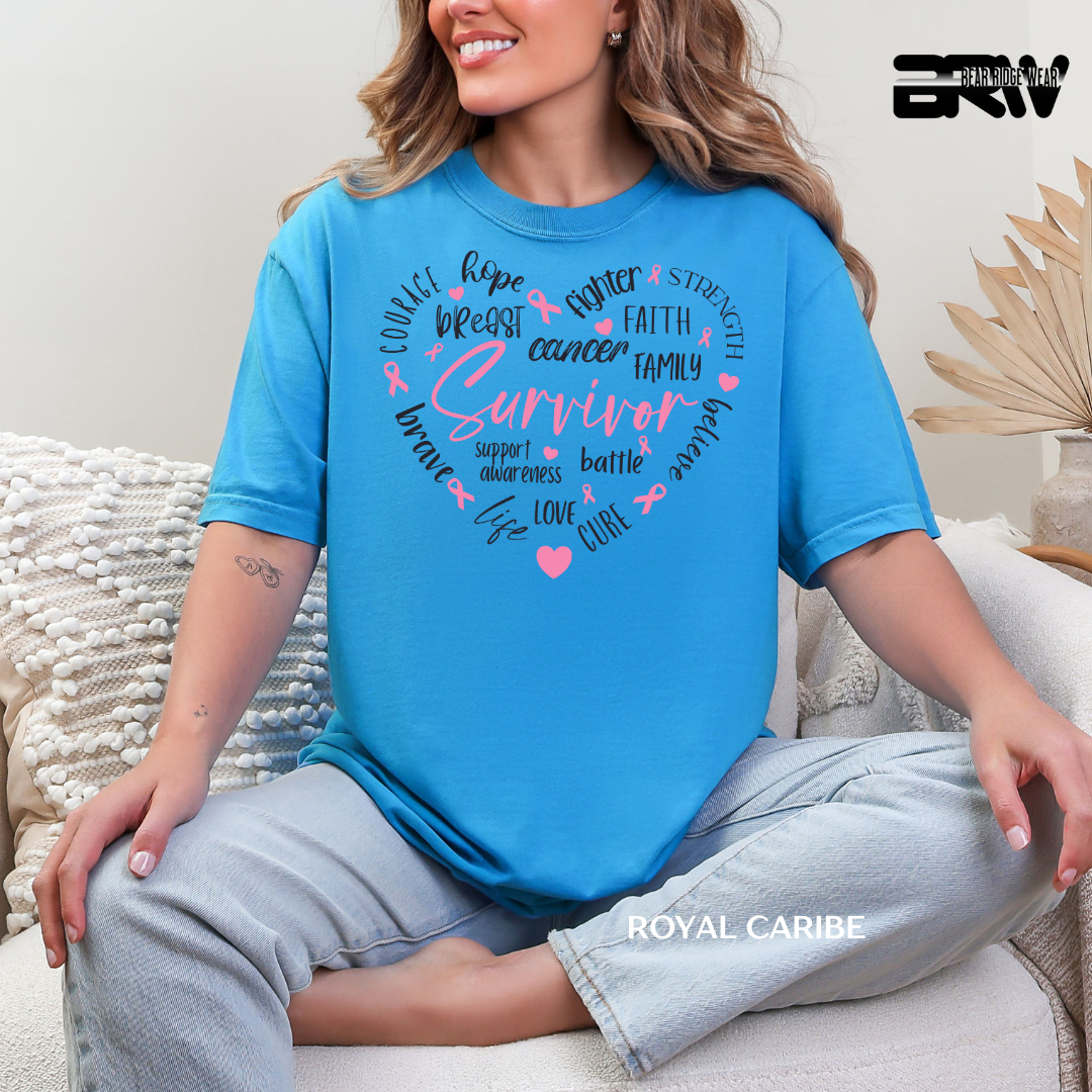 'Survivor Heart' Awareness Tee
