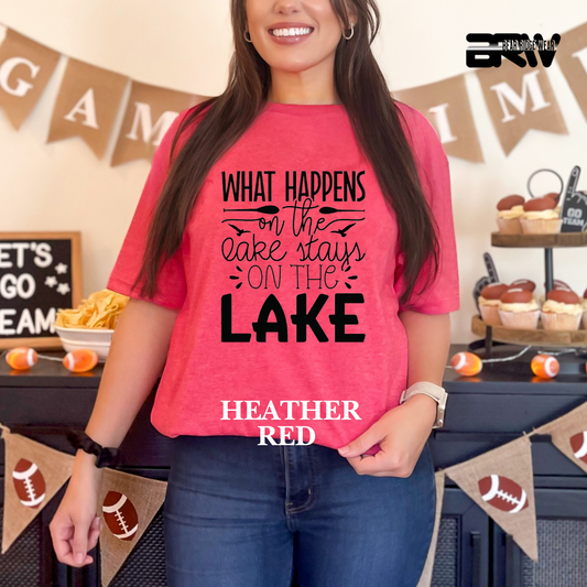 "What Happens On The Lake" Tee