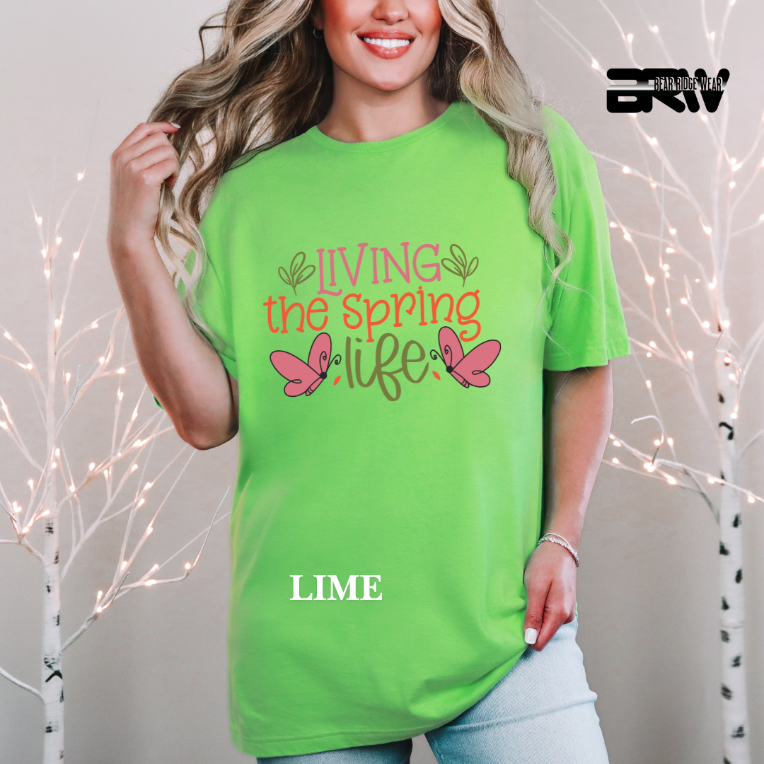 'Living the spring life' Tee