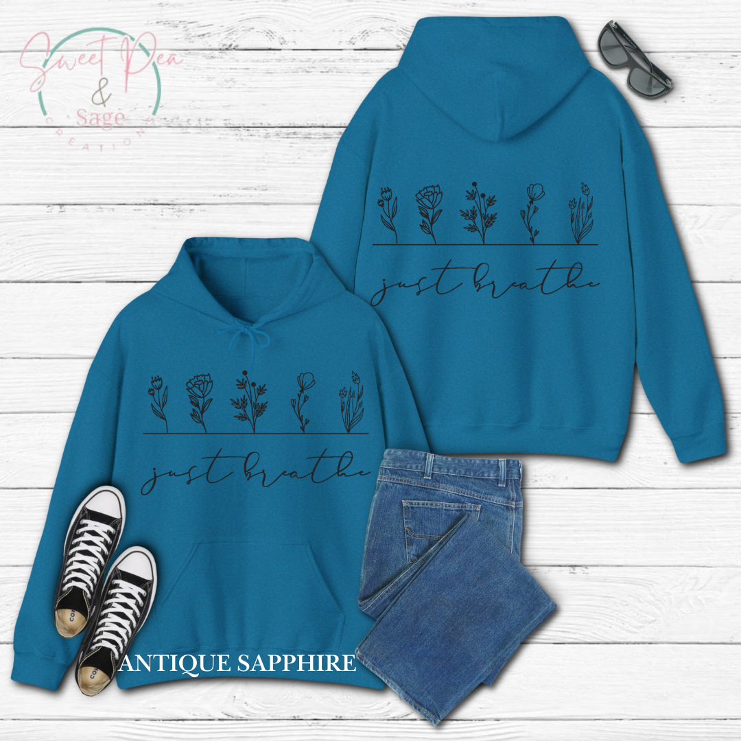 Just Breathe Hoodie