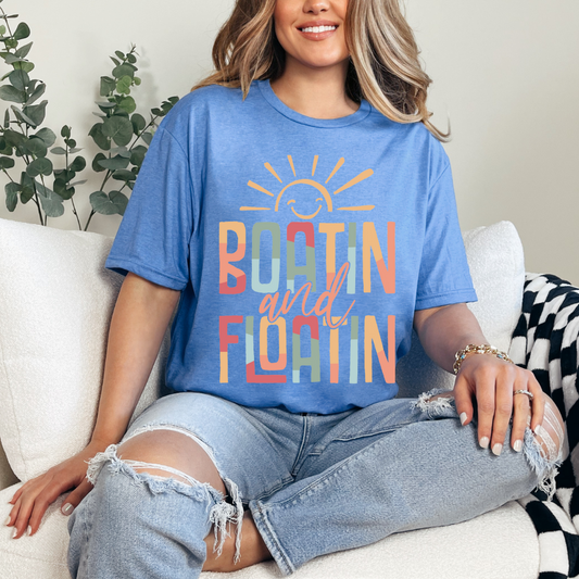 "Boat In Float In" Tee